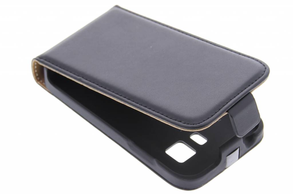 Image of Zwarte luxe flipcase voor de Samsung Galaxy Young 2