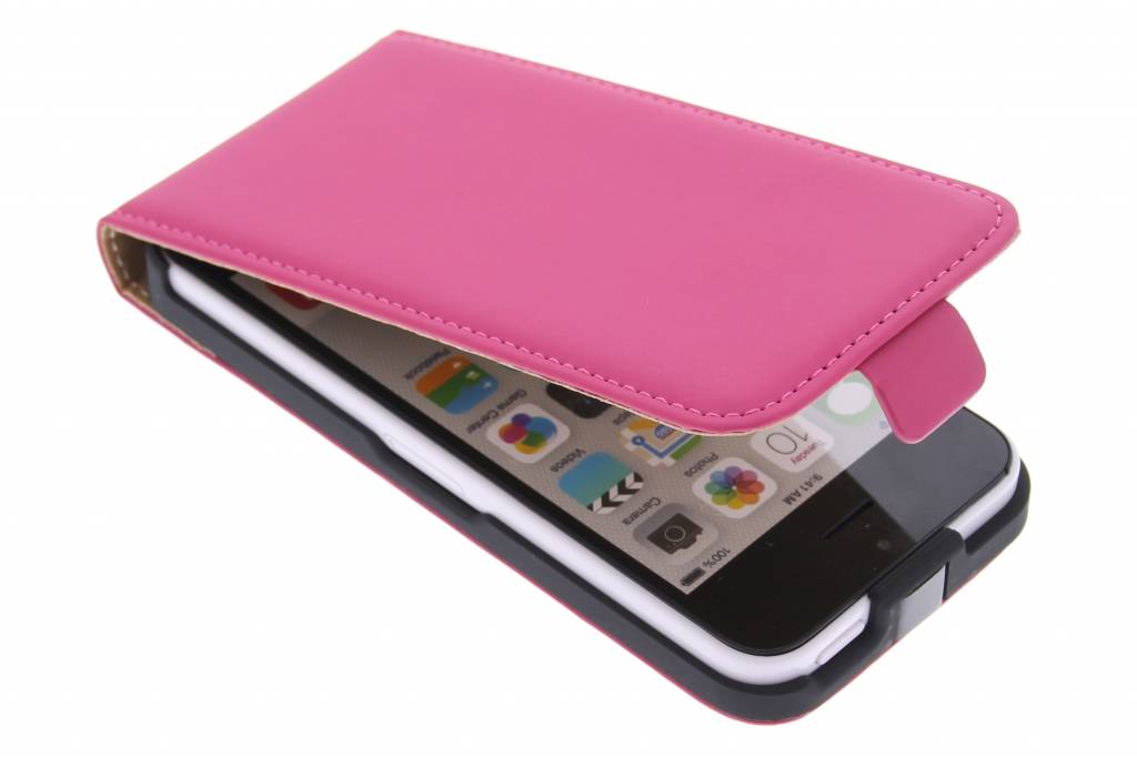 Image of Premium flipcase voor de iPhone 5c - Pink