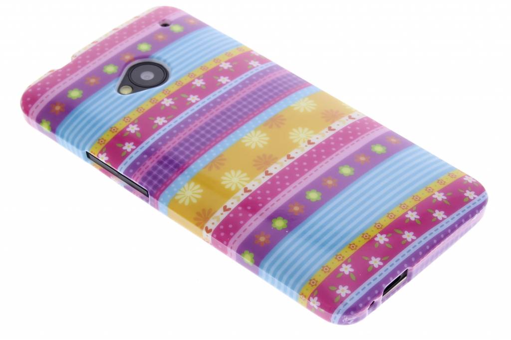 Image of Aztec design TPU siliconen hoesje HTC One