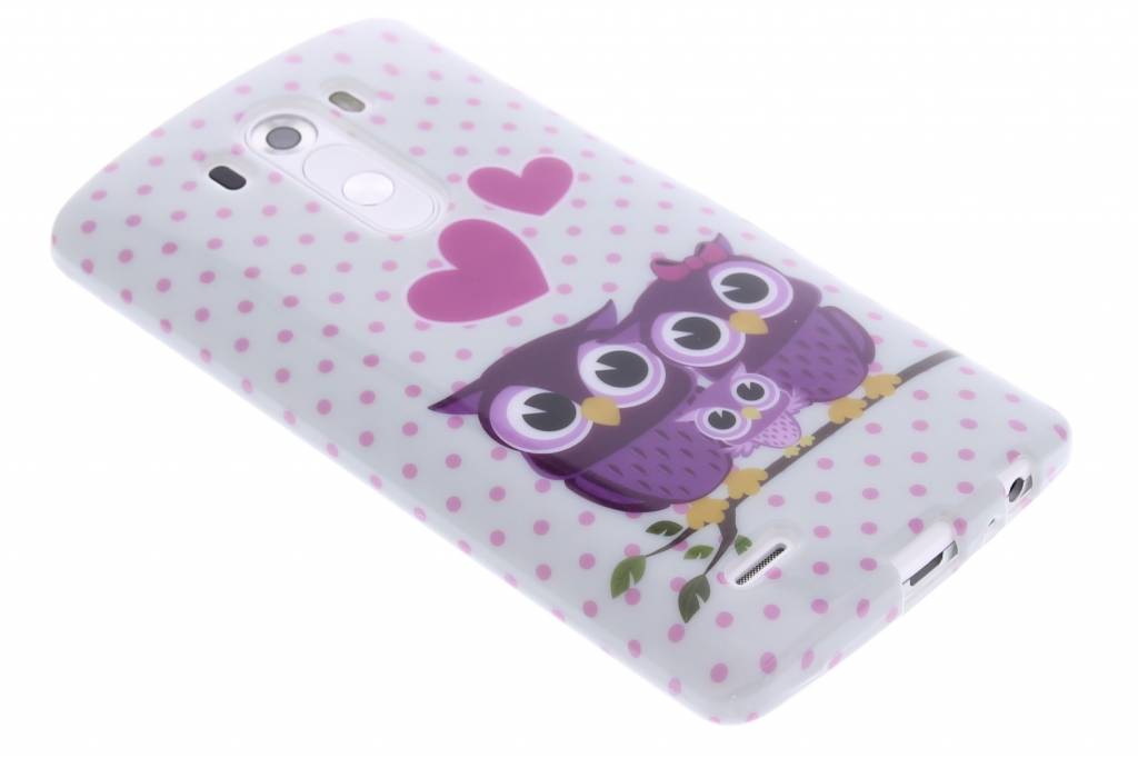 Image of Uiltjes design TPU siliconen hoesje voor de LG G3