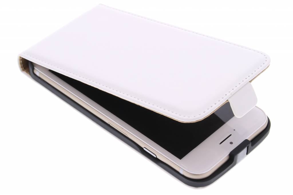 Image of Witte luxe flipcase voor de iPhone 6 / 6s