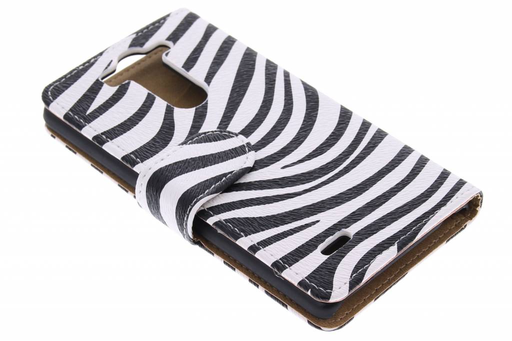 Image of Zebra booktype hoes voor de LG G3 S