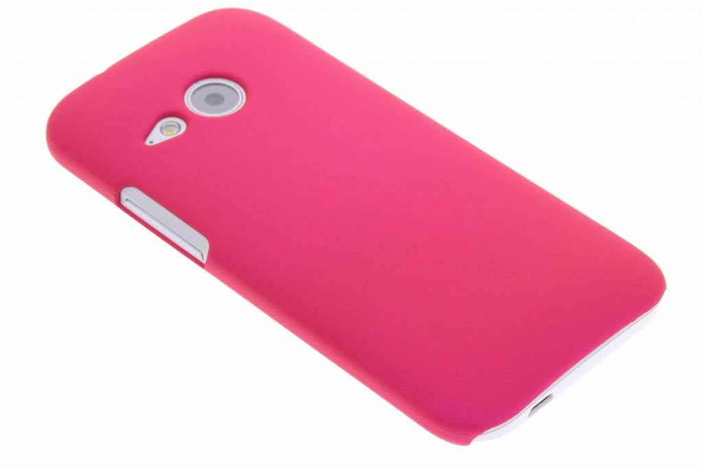 Image of Fuchsia effen hardcase voor de HTC One Mini 2