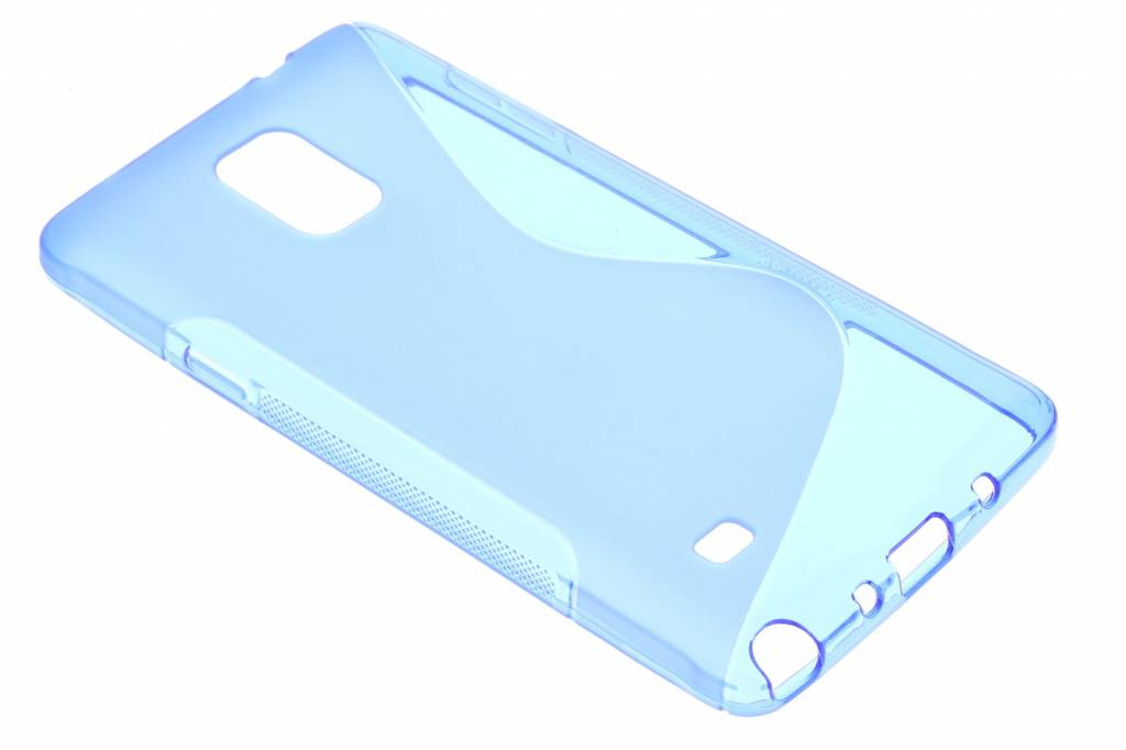 Image of Blauw S-line TPU hoesje voor de Samsung Galaxy Note 4