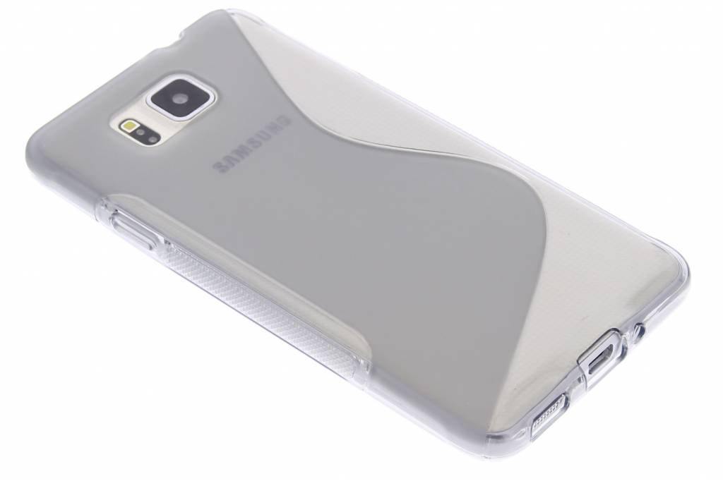 Image of Grijs S-line TPU hoesje voor de Samsung Galaxy Alpha