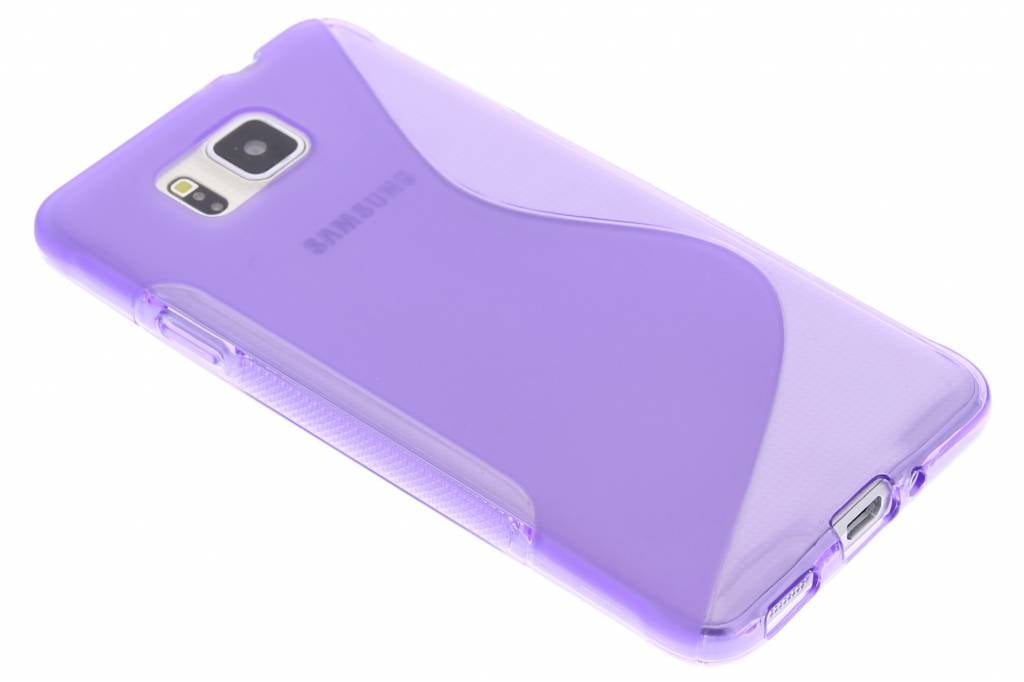 Image of Paars S-line TPU hoesje voor de Samsung Galaxy Alpha