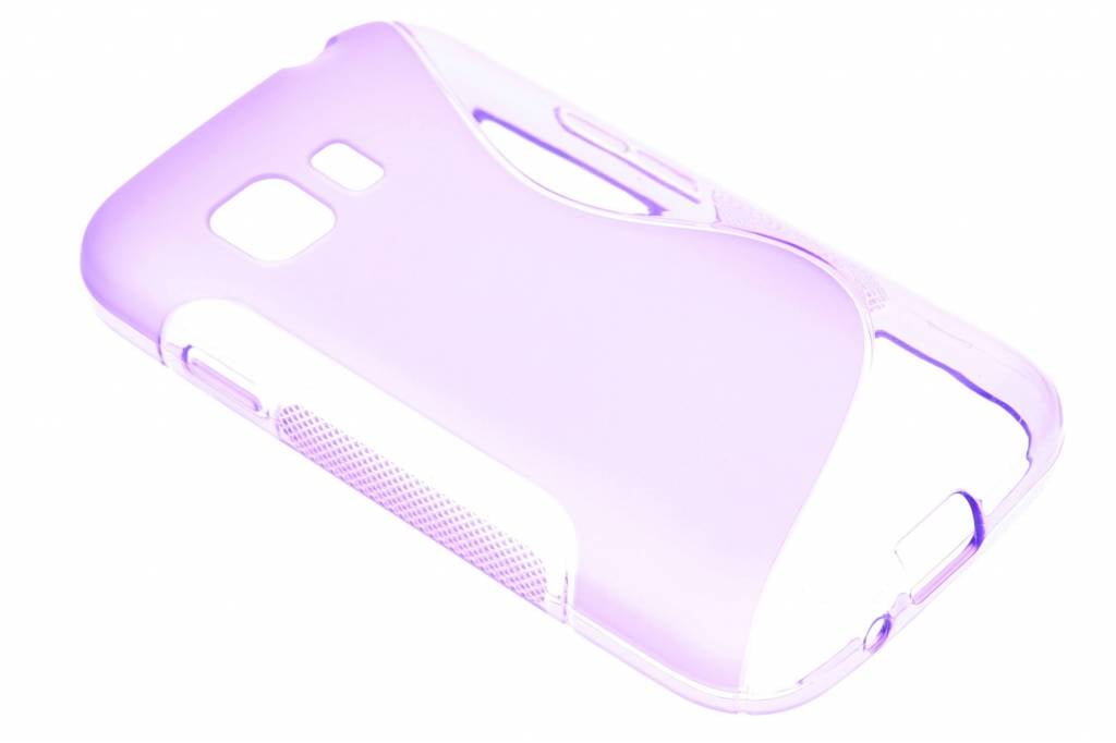 Image of Paars S-line TPU hoesje voor de Samsung Galaxy Young 2