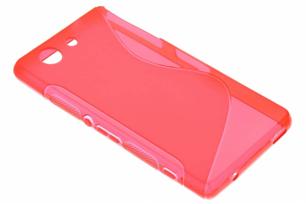 Image of Rood S-line TPU siliconen hoesje voor de Sony Xperia Z3 Compact