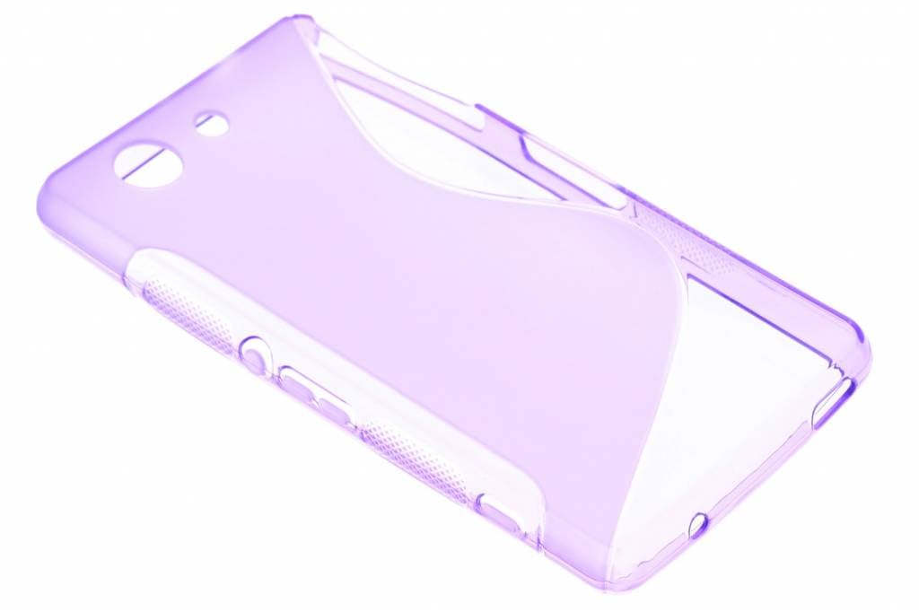 Image of Paars S-line TPU siliconen hoesje voor de Sony Xperia Z3 Compact