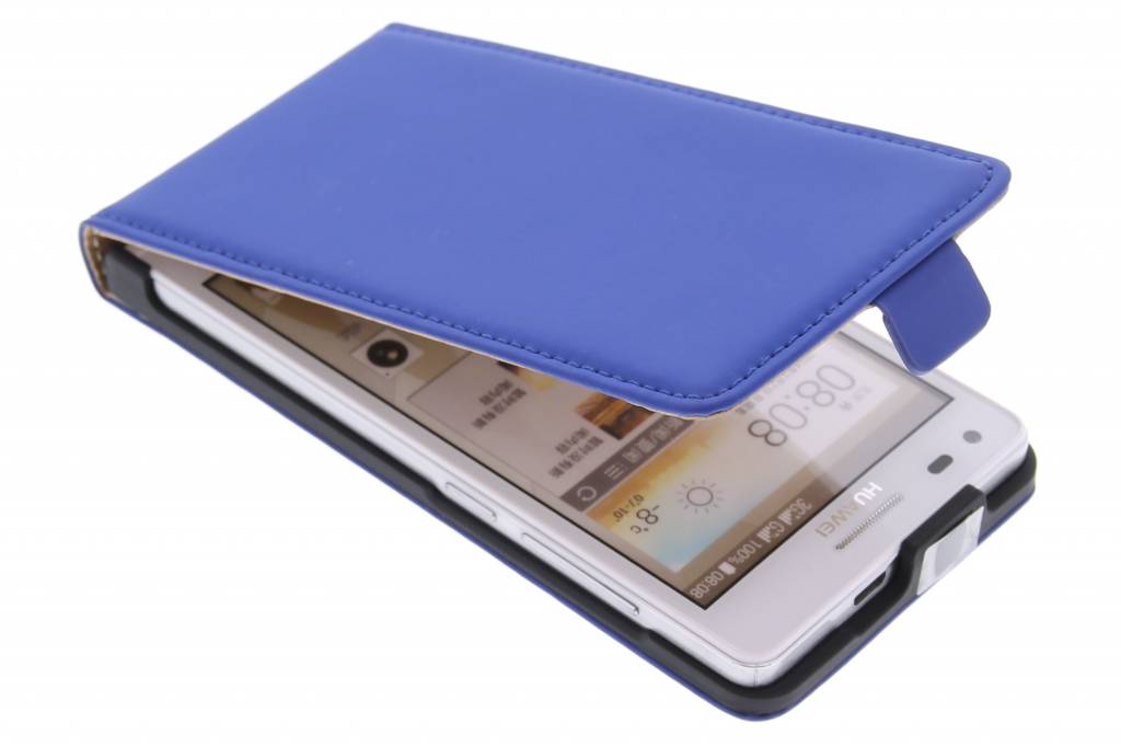 Image of Premium flipcase voor de Huawei Ascend G6 - Blue