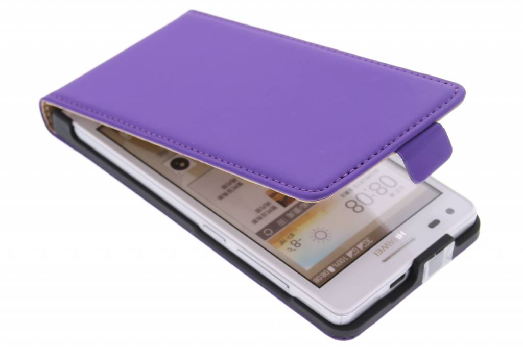 Image of Premium flipcase voor de Huawei Ascend G6 - Purple