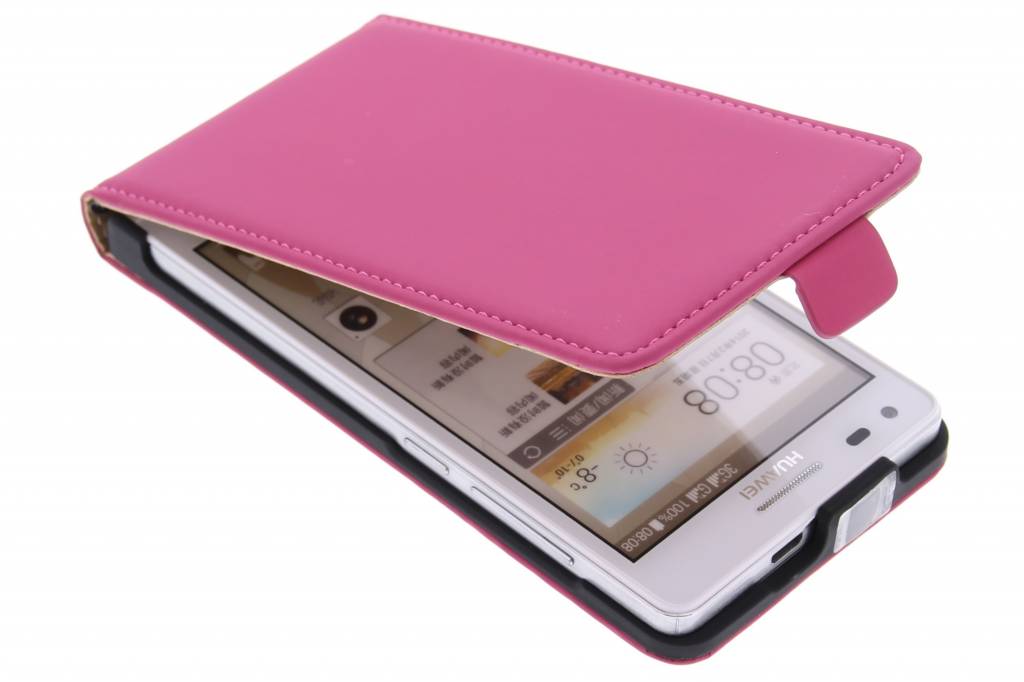 Image of Premium flipcase voor de Huawei Ascend G6 - Pink