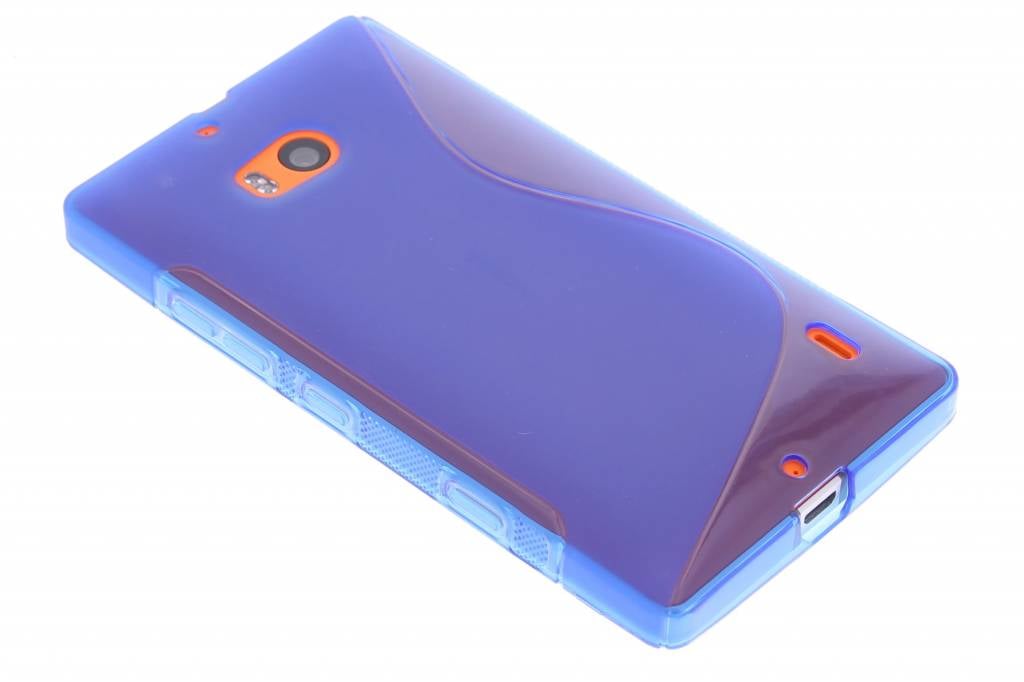 Image of Blauw S-line TPU hoesje voor de Nokia Lumia 930