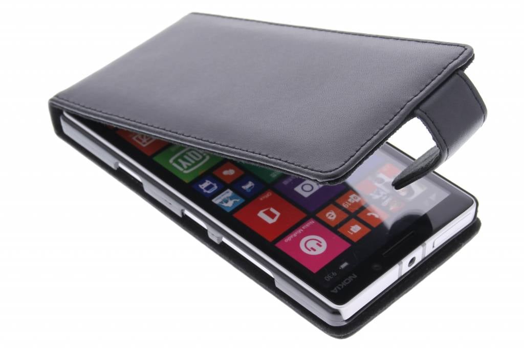 Image of Zwarte stijlvolle flipcase voor de Nokia Lumia 930