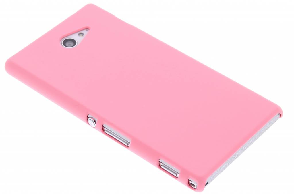 Image of Roze effen hardcase hoesje voor de Sony Xperia M2 (Aqua)