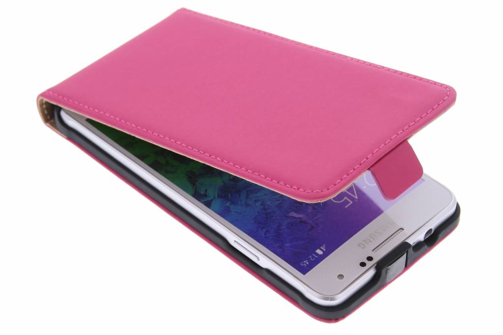 Image of Premium flipcase voor de Samsung Galaxy Alpha - Roze