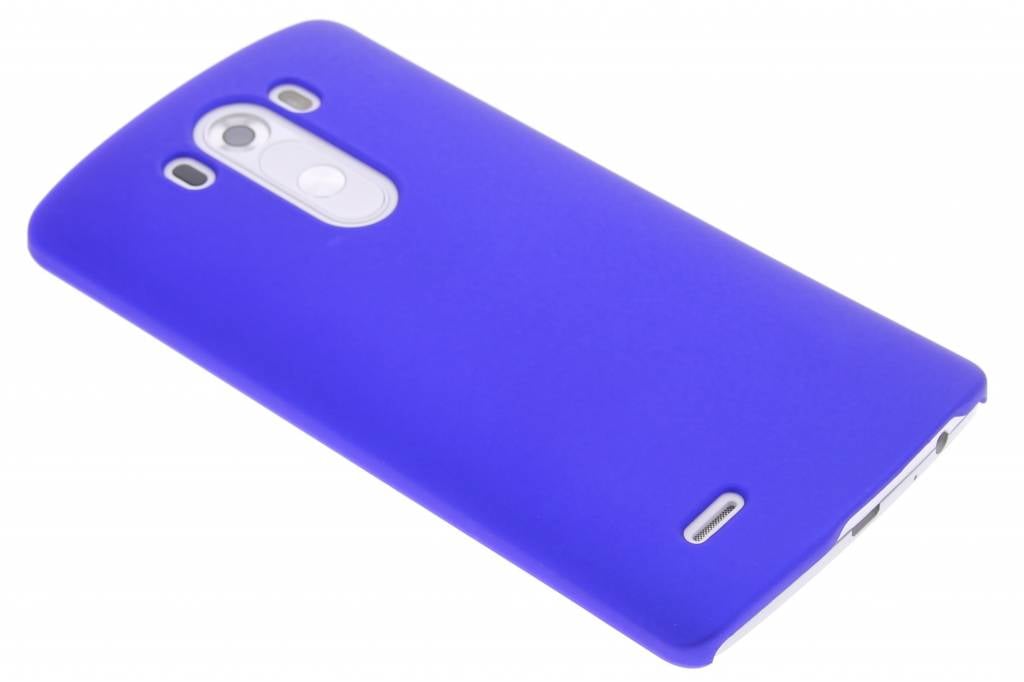 Image of Blauw effen hardcase hoesje voor de LG G3