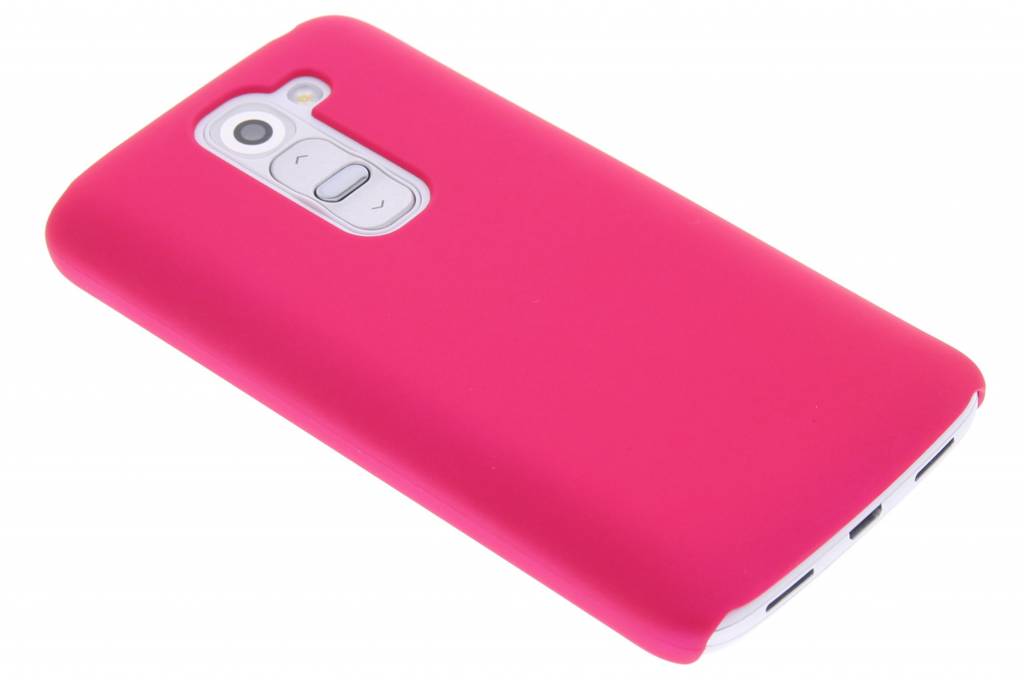 Image of Fuchsia effen hardcase hoesje voor de LG G2 Mini