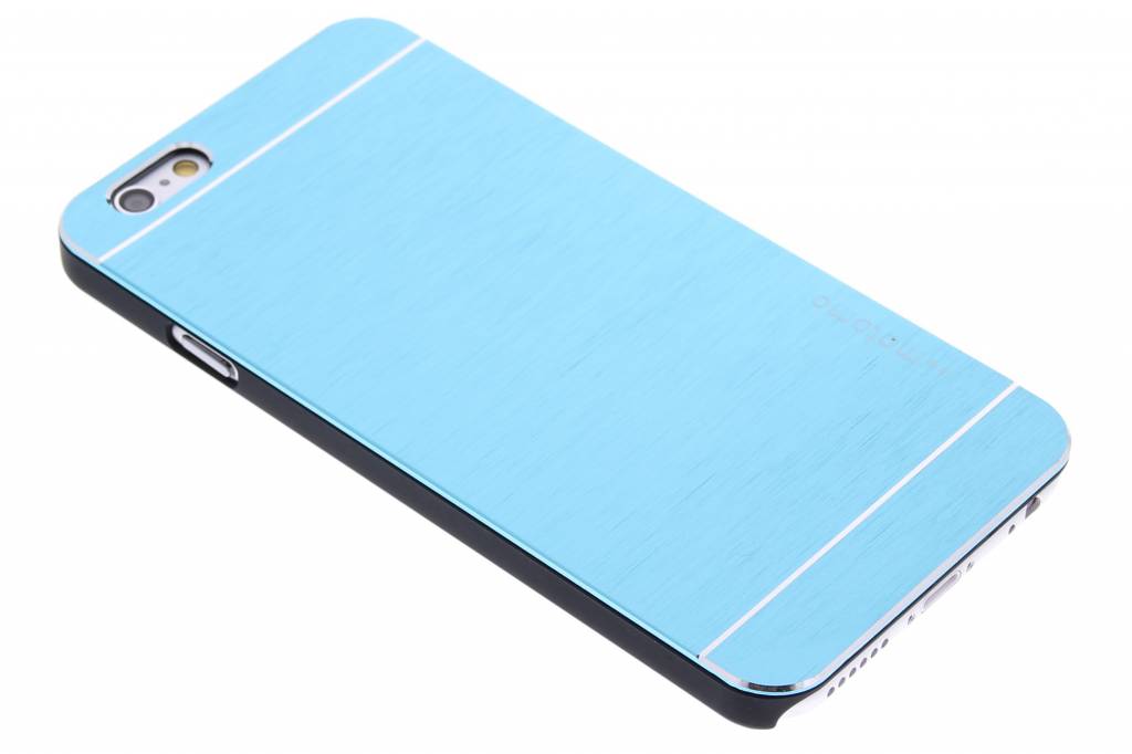 Image of Blauwe brushed aluminium hardcase voor de iPhone 6 / 6s