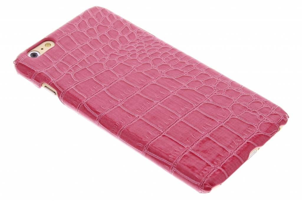 Image of Fuchsia krokodil design hardcase hoesje voor de iPhone 6(s) Plus