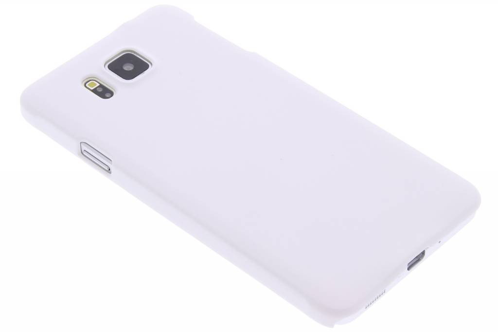 Image of Wit effen hardcase hoesje voor de Samsung Galaxy Alpha