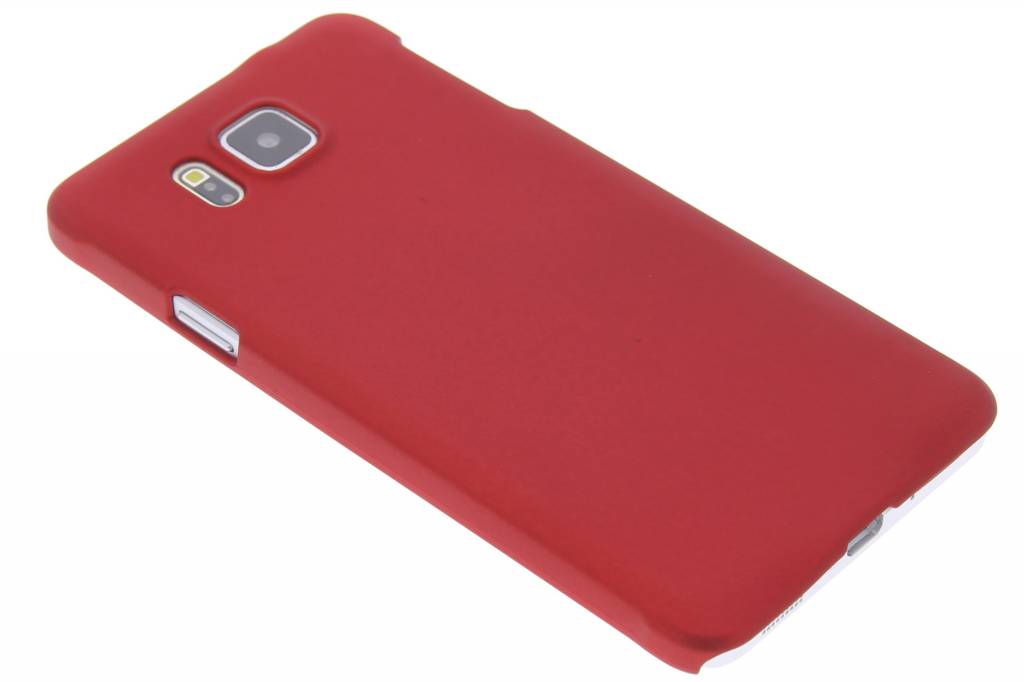 Image of Rood effen hardcase hoesje voor de Samsung Galaxy Alpha