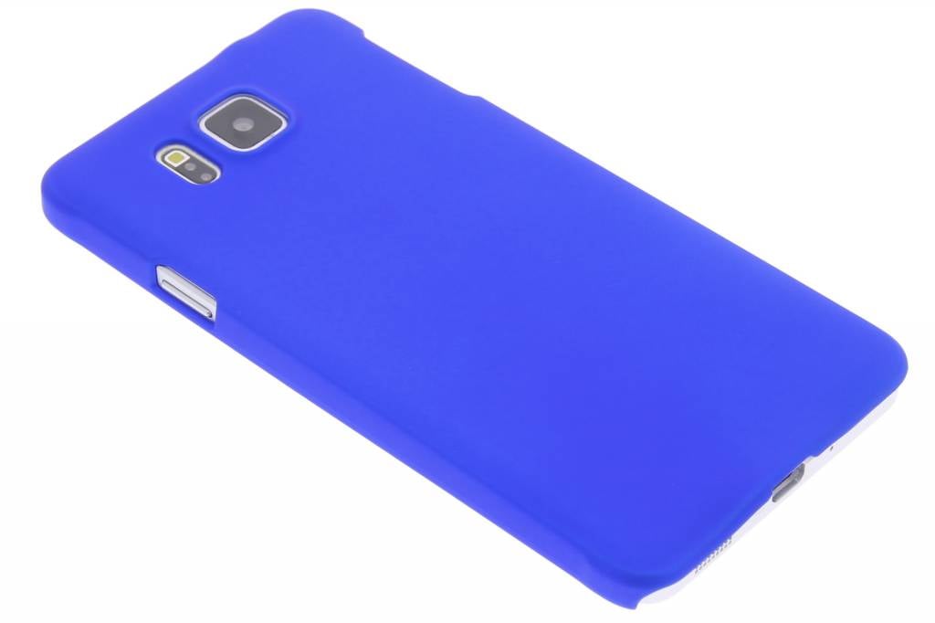 Image of Blauw effen hardcase hoesje voor de Samsung Galaxy Alpha