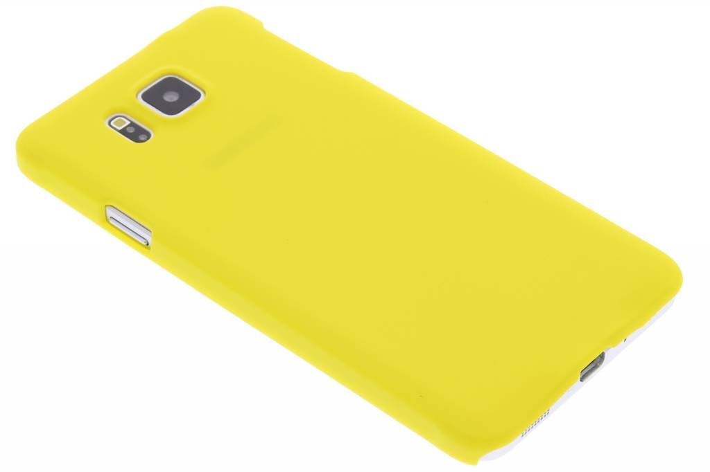 Image of Geel effen hardcase hoesje voor de Samsung Galaxy Alpha