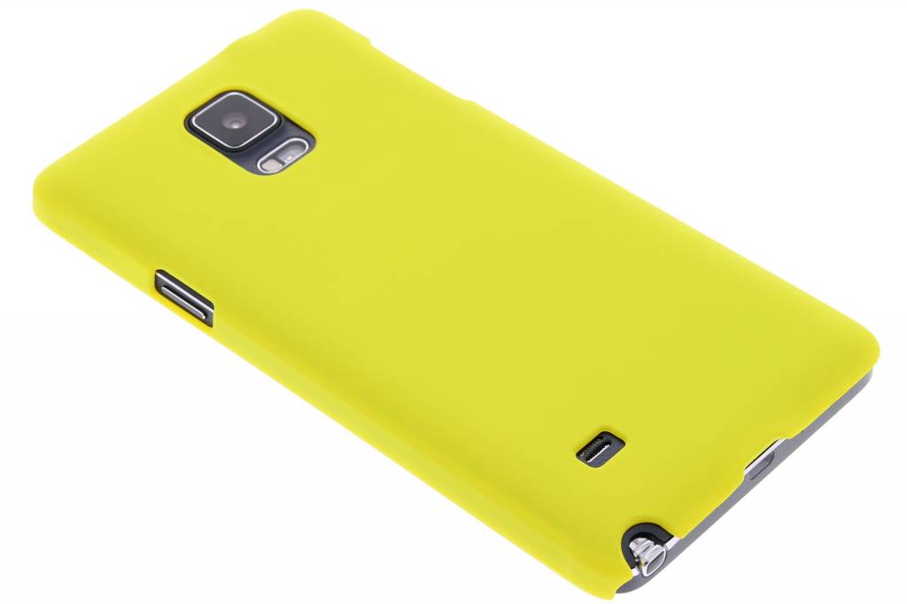 Image of Geel effen hardcase hoesje voor de Samsung Galaxy Note 4