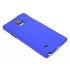 Blauw effen hardcase hoesje voor de Samsung Galaxy Note 4 Blauw effen hardcase hoesje voor de Samsung Galaxy Note 4