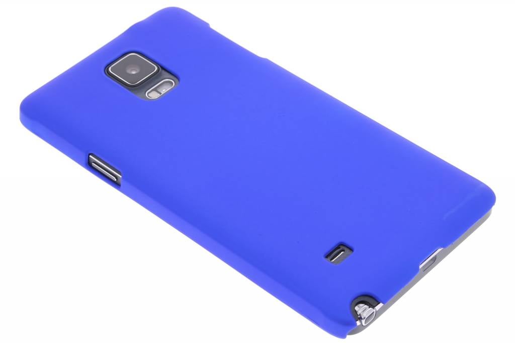 Image of Blauw effen hardcase hoesje voor de Samsung Galaxy Note 4