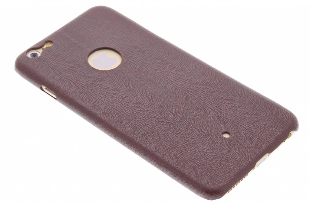 Image of Bruin slangen TPU hardcase hoesje voor de iPhone 6(s) Plus