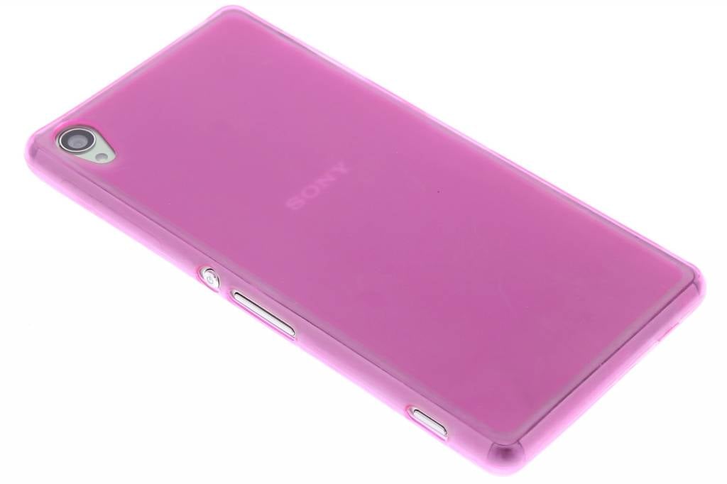 Image of Fuchsia hard siliconen hoesje voor de Sony Xperia Z3