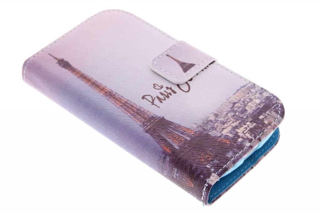 Image of Parijs design TPU booktype hoes voor de Samsung Galaxy S3 Mini