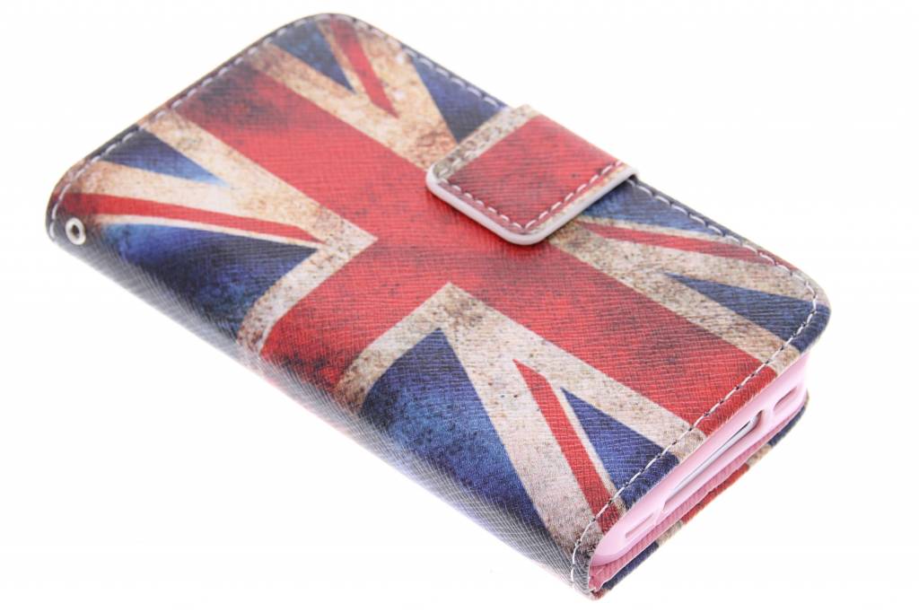 Image of Britse vlag design TPU booktype hoes voor de iPhone 4 / 4s