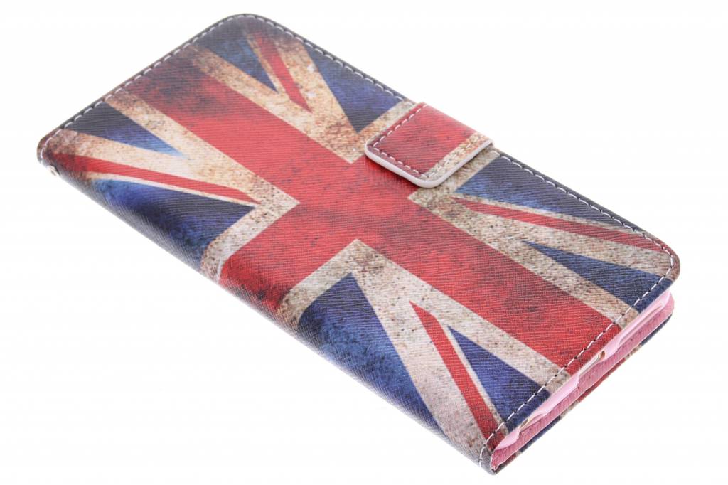 Image of Britse vlag design TPU booktype hoes voor de iPhone 6(s) Plus