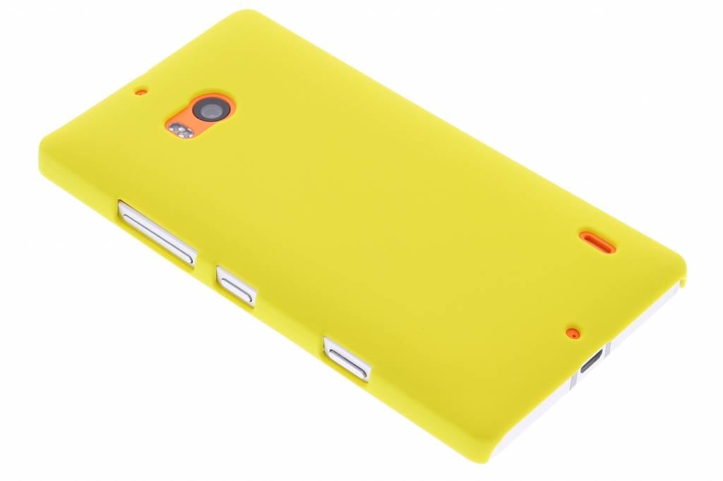 Image of Geel effen hardcase hoesje voor de Nokia Lumia 930