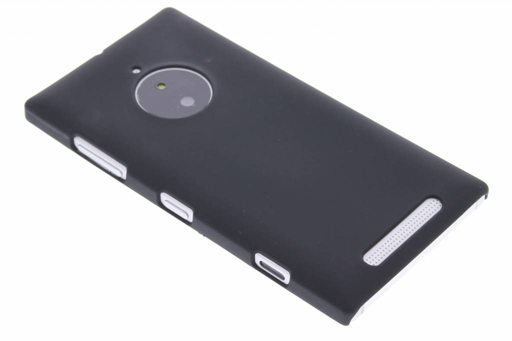 Image of Zwart effen hardcase hoesje voor de Nokia Lumia 830