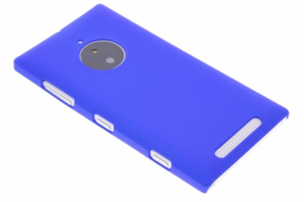 Image of Blauw effen hardcase hoesje voor de Nokia Lumia 830