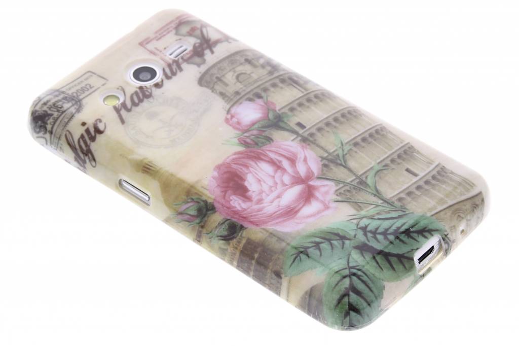 Image of Toren van Pisa design TPU siliconen hoesjes voor de Samsung Galaxy Core 2