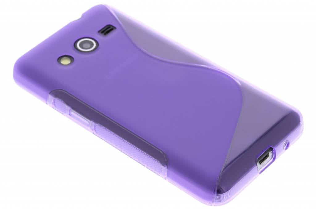 Image of Paars S-line TPU hoesje voor de Samsung Galaxy Core 2