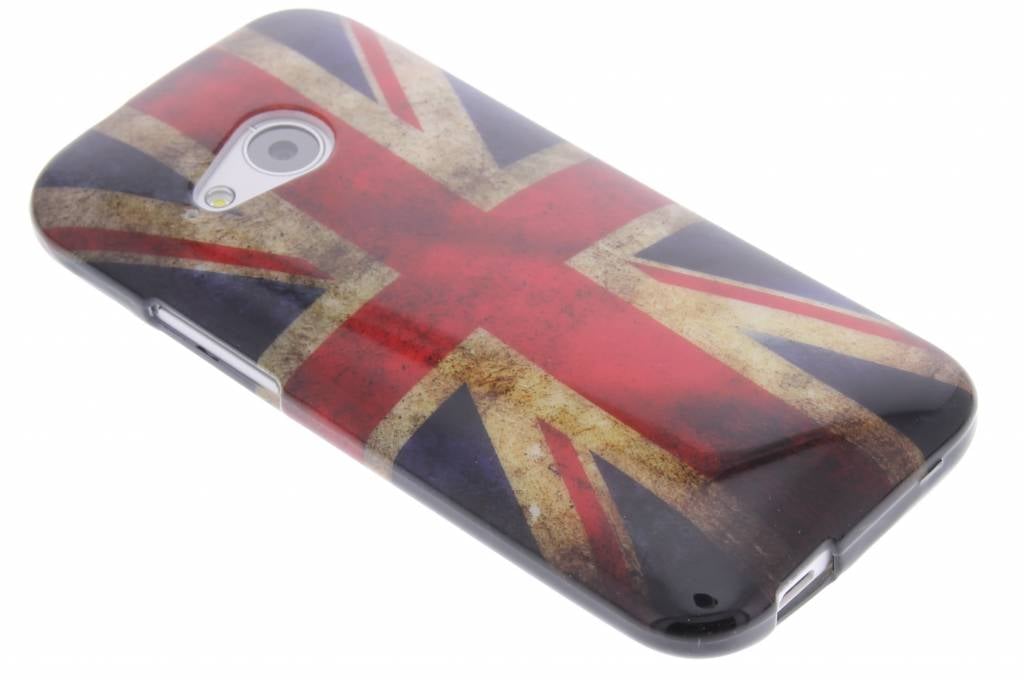 Image of Britse vlag design TPU siliconen hoesje voor de HTC One Mini 2