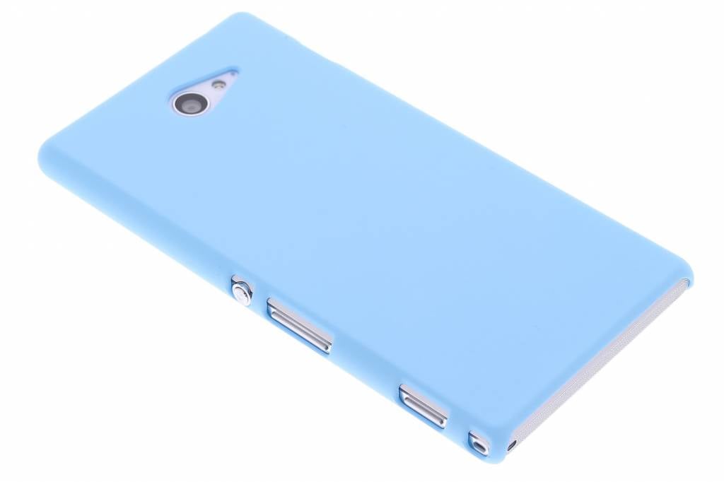 Image of Turquoise effen hardcase hoesje voor de Sony Xperia M2 (Aqua)