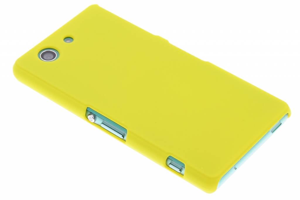 Image of Geel effen hardcase hoesje voor de Sony Xperia Z3 Compact