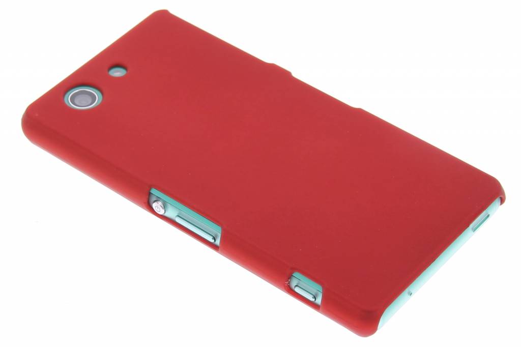 Image of Rood effen hardcase hoesje voor de Sony Xperia Z3 Compact