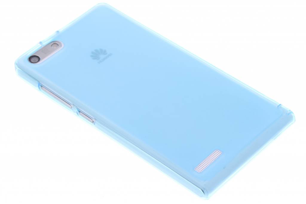 Image of Turquoise hard siliconen hoesje voor de Huawei Ascend G6