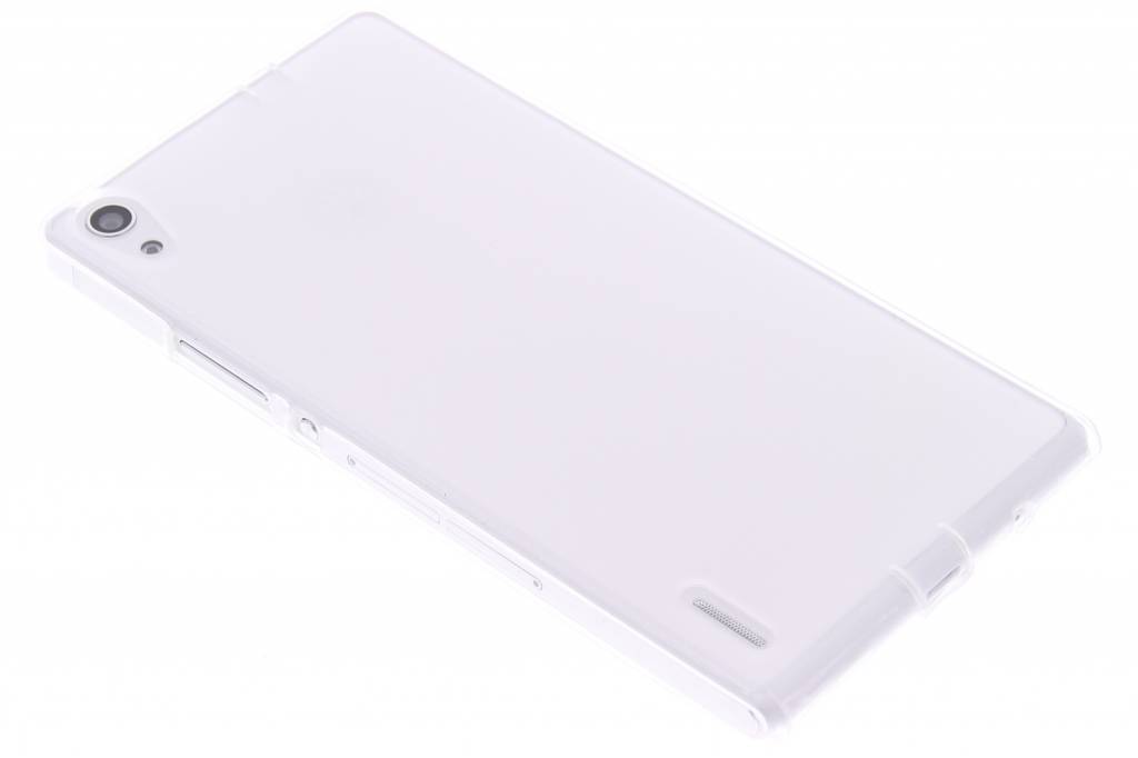 Image of Transparant hard siliconen hoesje voor de Huawei Ascend P7