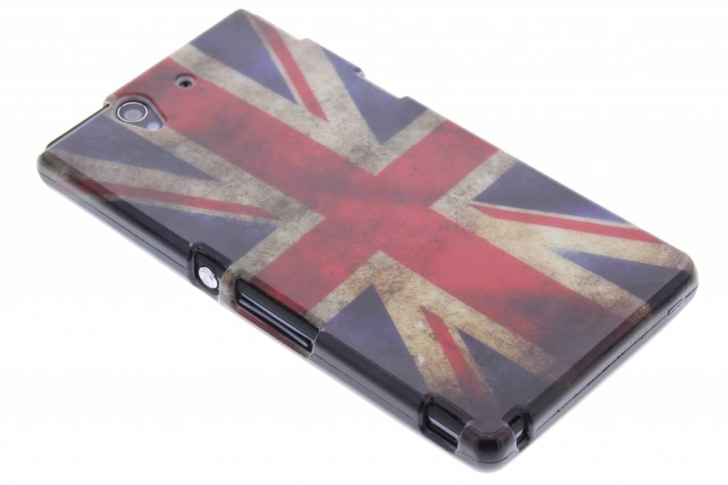 Image of Brits design TPU siliconen hoesje voor de Sony Xperia Z