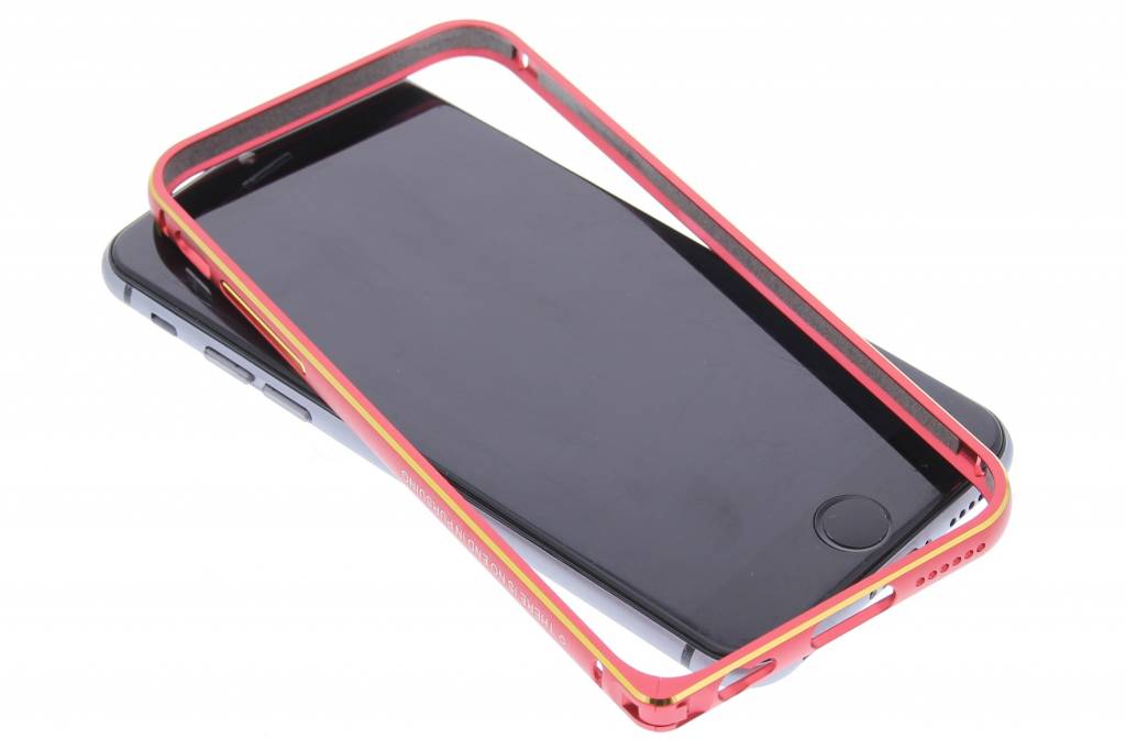 Image of Gothic Metal Frame bumper hoesje voor de iPhone 6 / 6s - rood