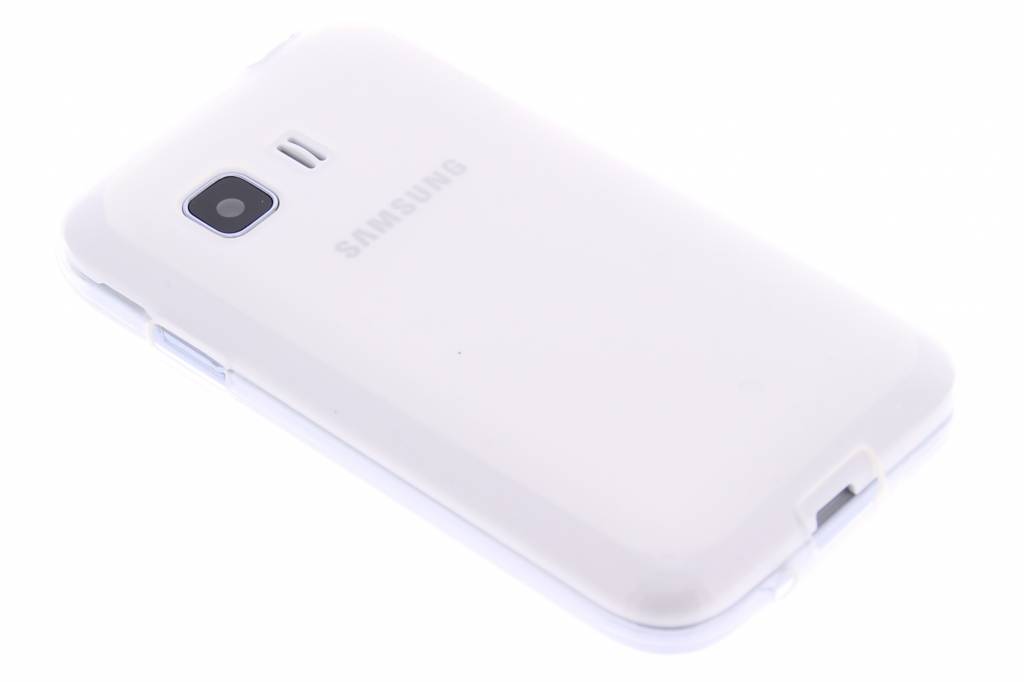 Image of Transparant hard siliconen hoesje voor de Samsung Galaxy Young 2